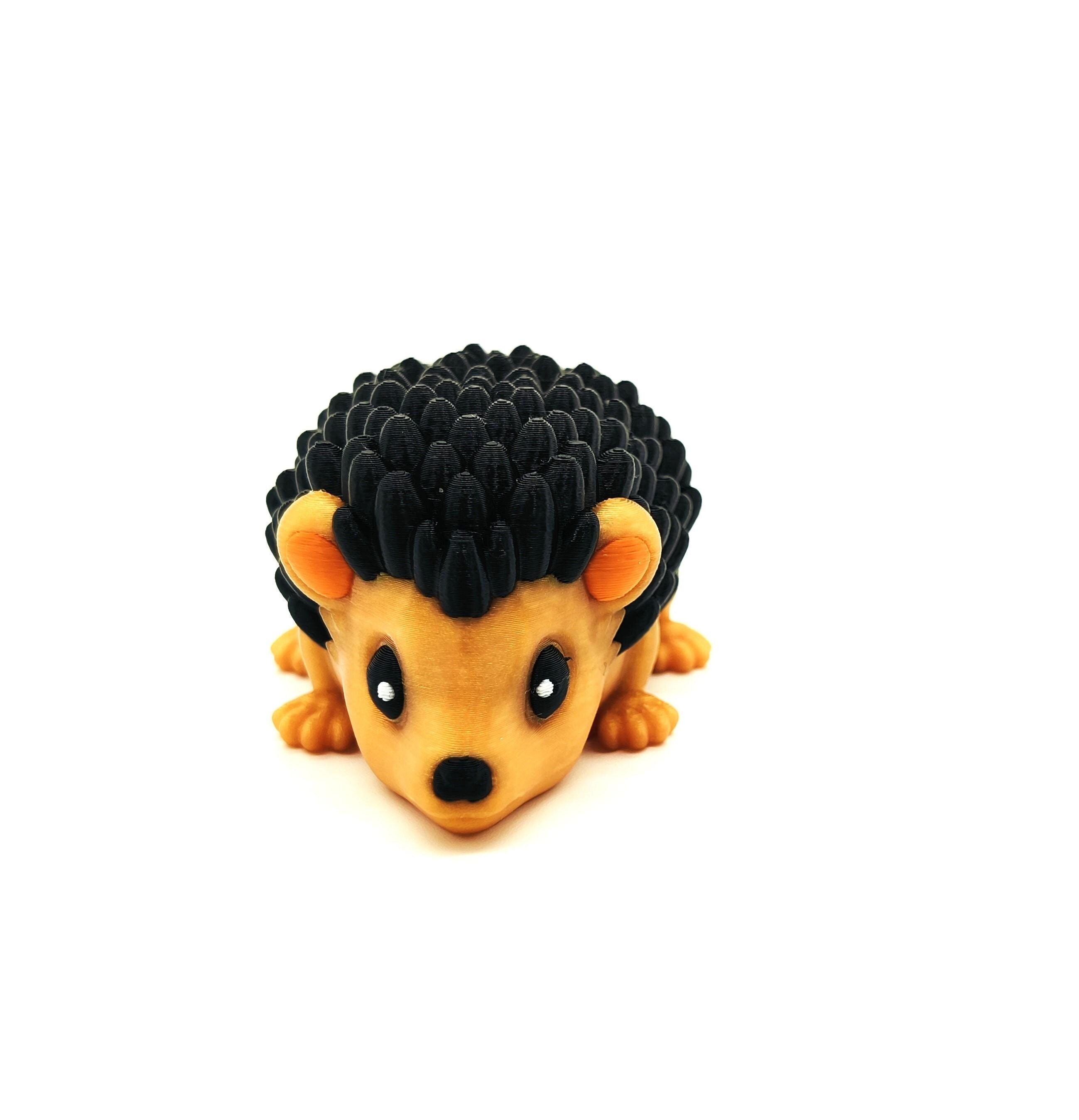 Small Hedgehog Figurine , Adorable Hedgehog – Articulated and Flexible Animal Design, Cute Personalized Gift for Animal Lovers, Gift Idea
